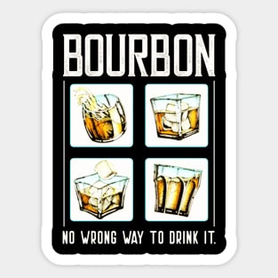 Bourbon Sticker